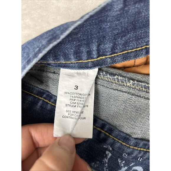 Roxy Sunset Beach Flare Fit Jeans Sz 3 Low Rise Y2K denim Youth - Picture 10 of 10